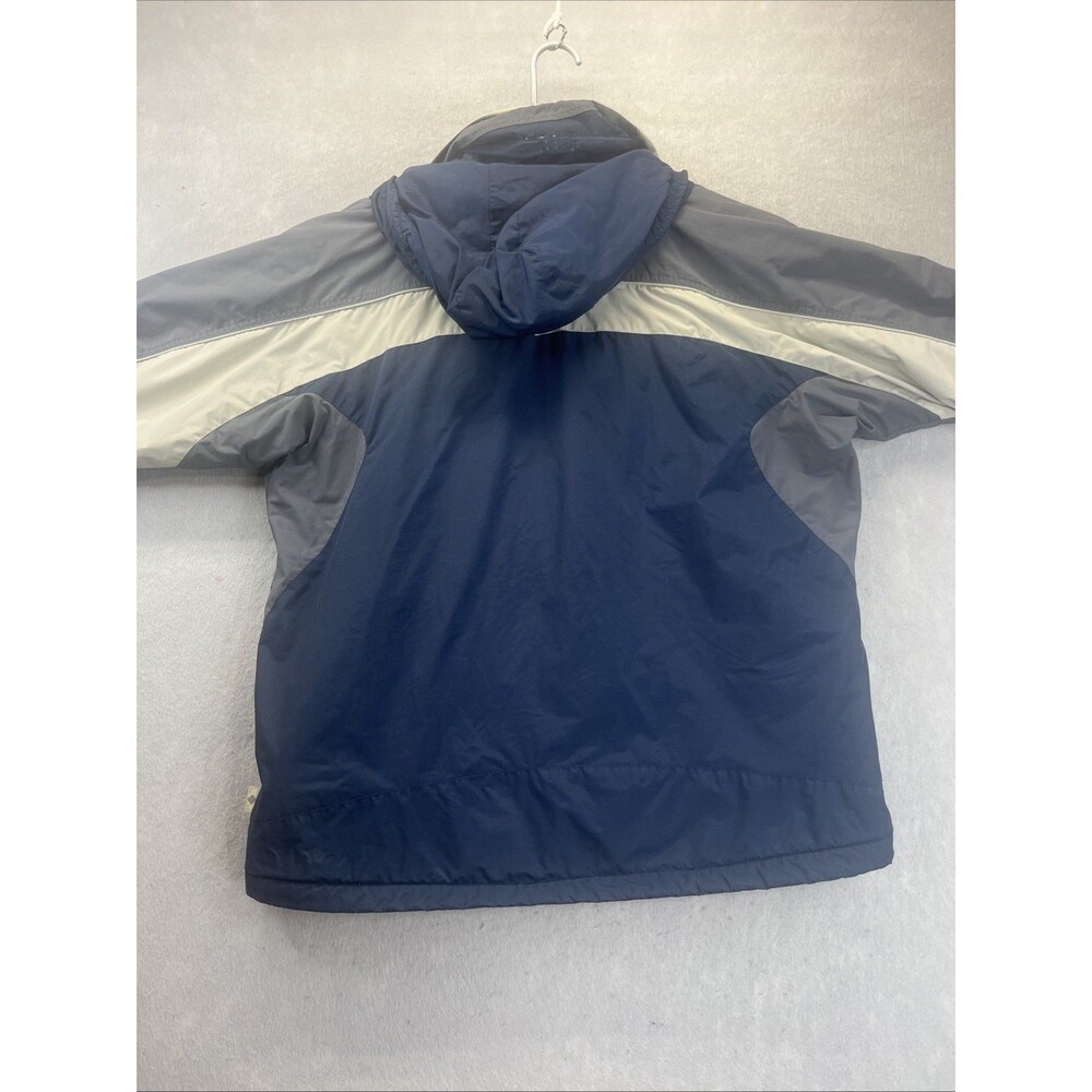 Columbia Sportswear Navy Blue Full Zip Hooded Coat Mens Size Large - Picture 2 of 13